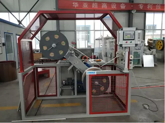 Doubel station haul off ,punching device and inspector with alarm system Doubel station haul off ,punching device and inspector with alarm system