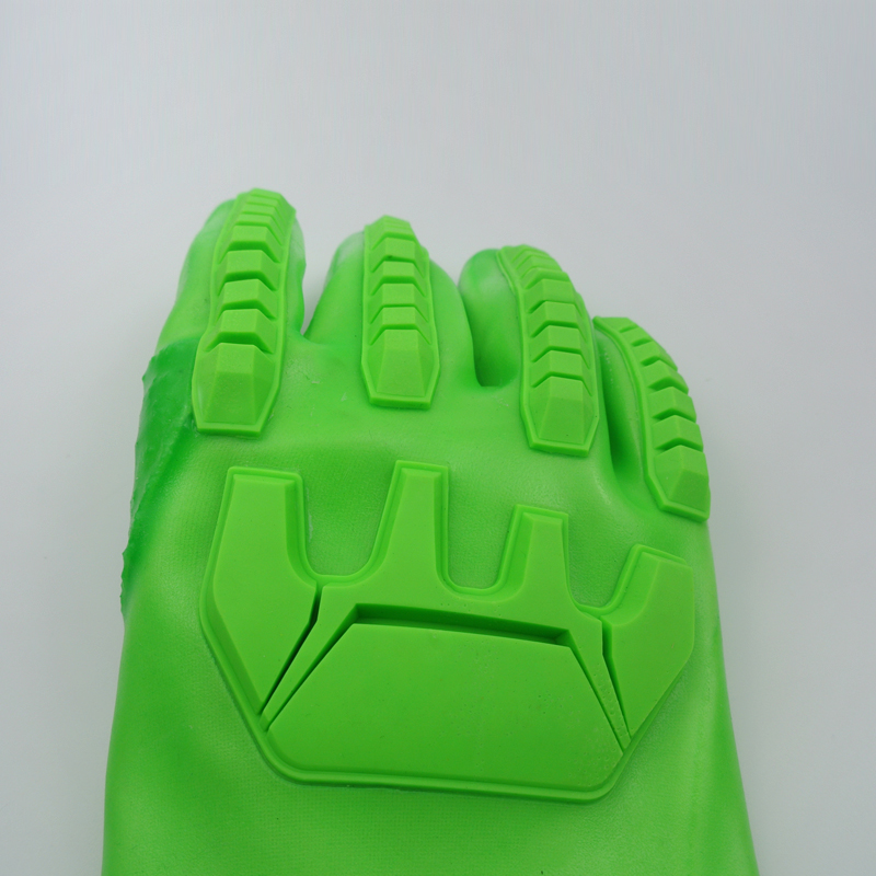 Anti-impact PVC coated gloves Anti-impact PVC coated gloves