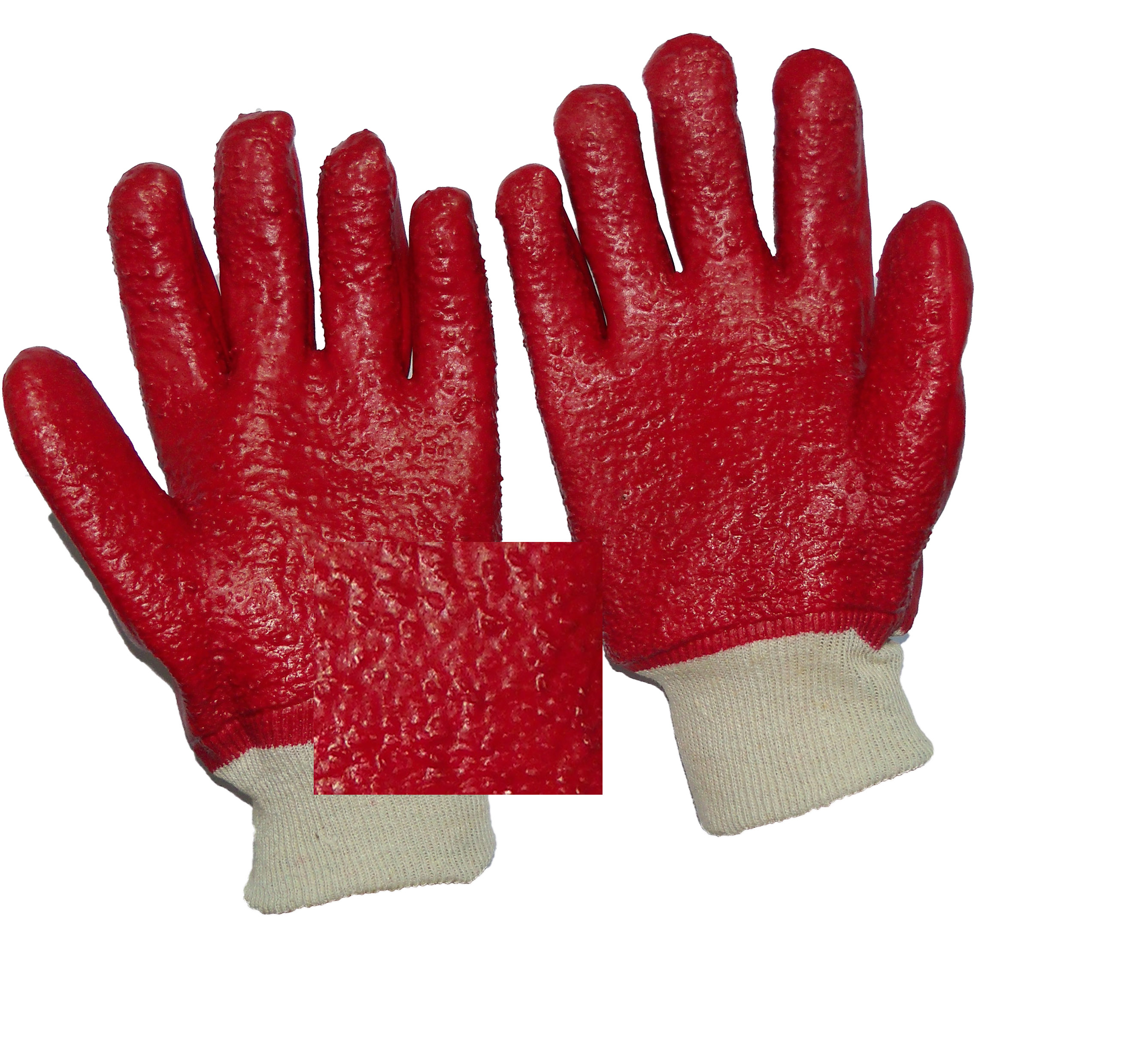 Red PVC Coated Gloves With Terry Liner.jpg